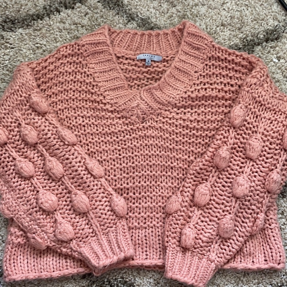 Pink Sweater